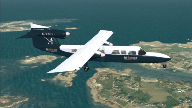 Screenshot 1 — Aurigny Air Services Trislander G-RBCI