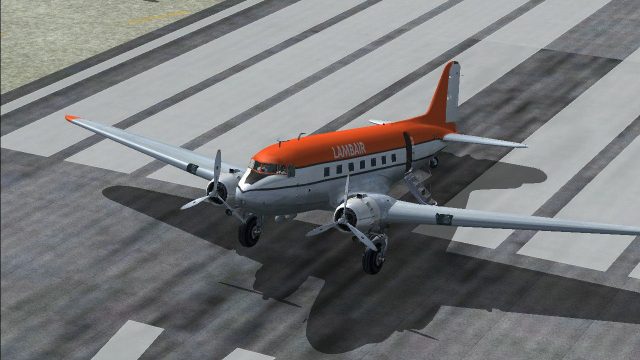 Screenshot 1 — Lambair Douglas DC-3 C-FBFV