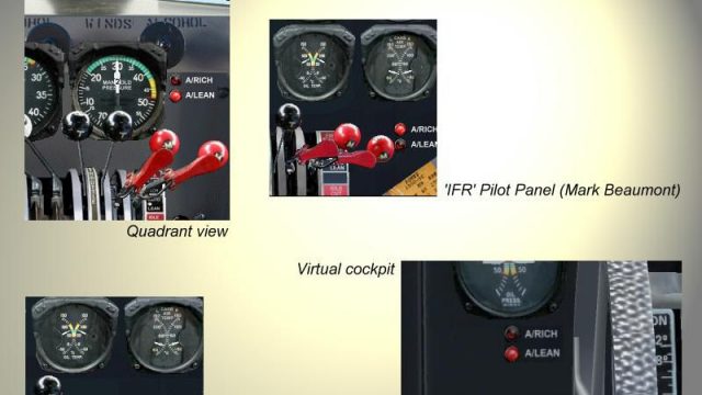 Screenshot 1 — MAAM-SIM DC-3 Fuel Tank Selection