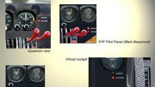 Screenshot 1 — MAAM-SIM DC-3 Fuel Tank Selection