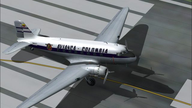 Screenshot 1 — Avianca Douglas DC-3