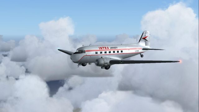 Screenshot 1 — Intra Jersey Douglas DC-3