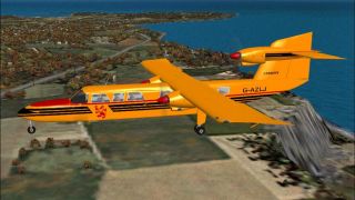 Screenshot 1 — Aurigny BN Trislander G-AZLJ