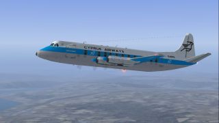 Screenshot 1 — Cyprus Airways Viscount 806