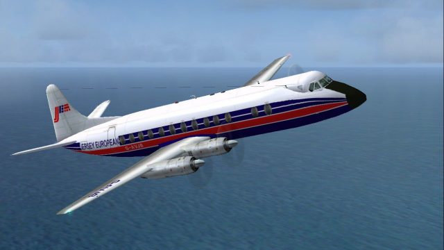 Screenshot 1 — Jersey European Viscount 815 G-AVJB