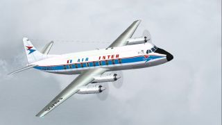 Screenshot 1 — Air Inter Viscount 724