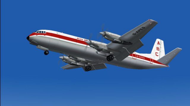 Screenshot 1 — ABC Vickers Vanguard G-APES (Old Livery)