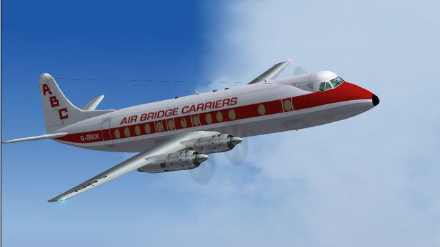 Screenshot 1 — ABC Vickers Viscount G-BBDK (Early Livery)