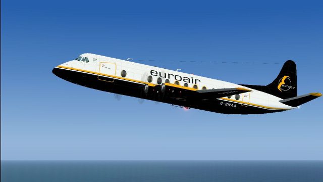 Screenshot 1 — Euroair Vickers Viscount