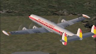 Screenshot 2 — Iberia Lockheed 1049G EC-AMP