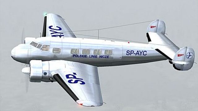 Screenshot 1 — LOT Lockheed L-10 Electra SP-AYC