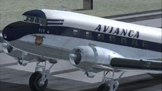 Screenshot 1 — Avianca Douglas DC-3 HK-111