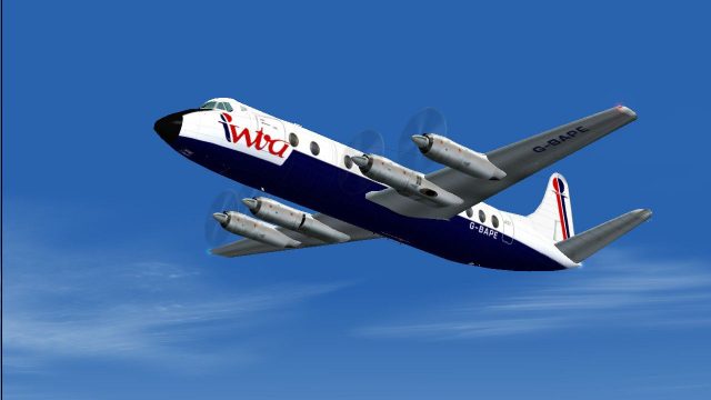 Screenshot 1 — Intra Airways Vickers Viscount 814