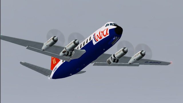 Screenshot 1 — Intra Airways Vickers Viscount 724