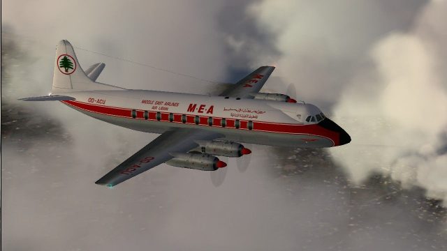 Screenshot 1 — Middle East Airlines Viscount 754