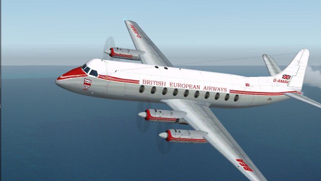 Screenshot 1 — BEA Viscount 700 Prototype
