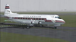 Screenshot 1 — Icelandair Viscount 759