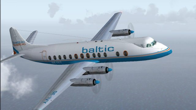 Screenshot 1 — Baltic Aviation Vickers Viscount 815