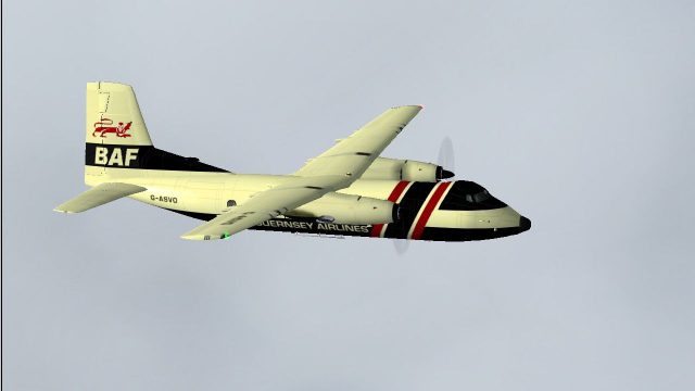 Screenshot 1 — Guernsey Airlines Herald