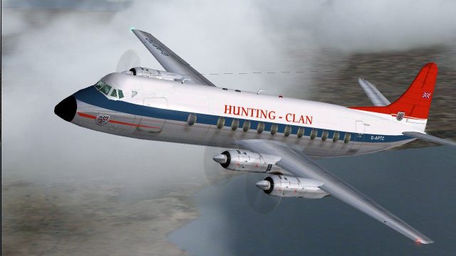 Screenshot 1 — Hunting-Clan Air Transport Viscount