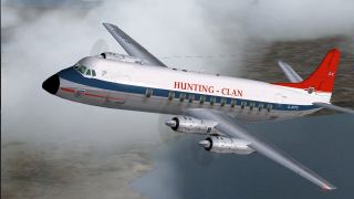 Screenshot 1 — Hunting-Clan Air Transport Viscount