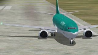 Screenshot 2 — Dynamic Jetsmoke effects for FS2002