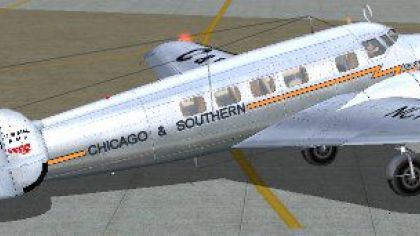 Lockheed 10 Fs2004 C&S Lockheed Electra L10A for FS2004