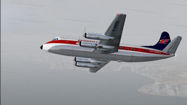 Screenshot 1 — Cambrian Viscount 701 G-AMNZ