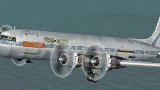 Screenshot 2 — Douglas DC-6 Freighter (Ragged)