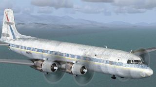 Screenshot 1 — Douglas DC-6 Freighter (Ragged)