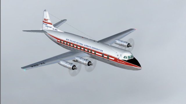 Screenshot 1 — NZNAC Vickers Viscount 807 1963