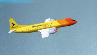 Screenshot 2 — Aerocondor Colombia Lockheed Electra HK-775