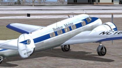 Lockheed 10 Fs2004 Boston Maine Lockheed L10A for FS2004