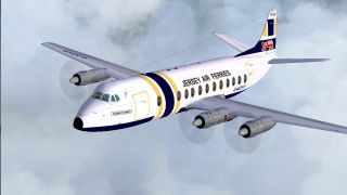 Screenshot 1 — Jersey Air Ferries Viscount 806