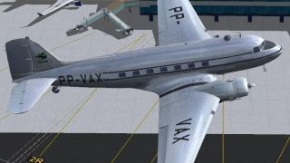 Screenshot 1 — VARIG Douglas C-47 (Old Paint) V2.0