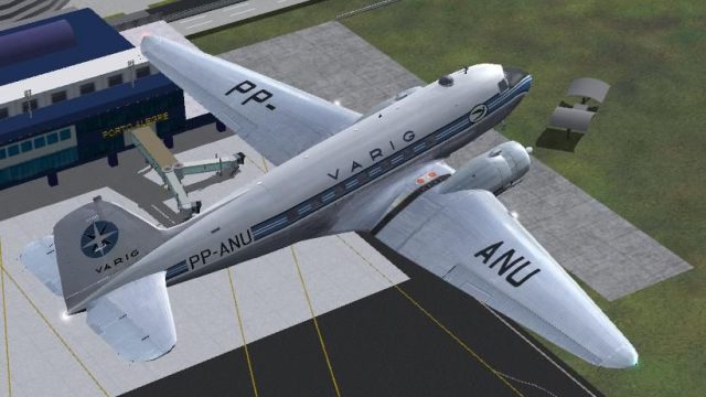 Screenshot 1 — Varig Douglas DC-3 PP-ANU