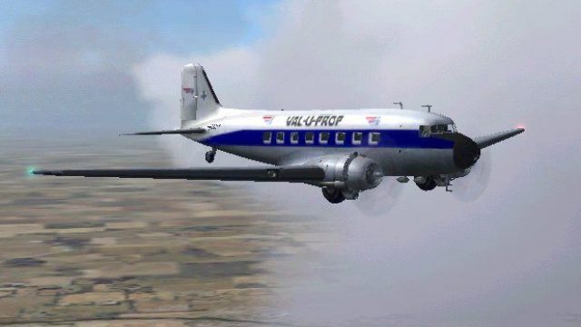 Screenshot 1 — Val-U-Prop Douglas DC-3 N36644