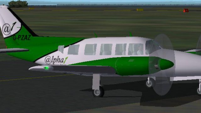 Screenshot 1 — British Airlines Piper Navajo
