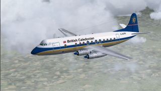 Screenshot 1 — BCAL Viscount 806 Commuter (Early)
