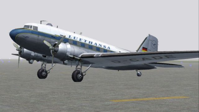 Screenshot 1 — Lufthansa Douglas DC-3 D-CADE