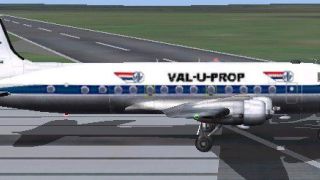 Screenshot 1 — Val-U-Prop Douglas DC-4