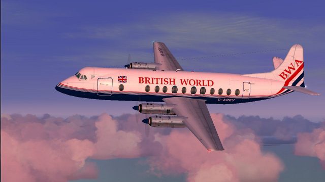 Screenshot 1 — British World Viscount 806 G-APEY