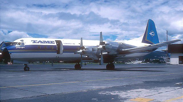 Screenshot 1 — TAME Ecuador Lockheed L-188A 1988