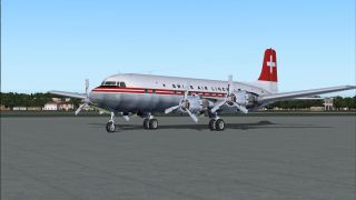 Screenshot 4 — Swissair Douglas DC-6B
