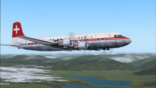 Screenshot 3 — Swissair Douglas DC-6B