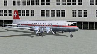 Screenshot 1 — Swissair Douglas DC-6B