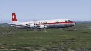 Screenshot 2 — Swissair Douglas DC-7C