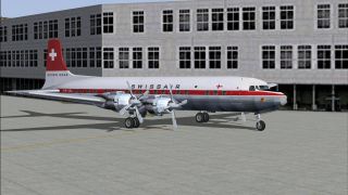 Screenshot 1 — Swissair Douglas DC-7C