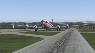 Screenshot 3 — Swissair Douglas DC-7C