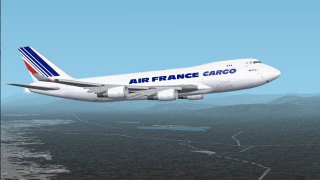 Screenshot 1 — BOEING 747-428 Extended Range Freighter Air France Cargo